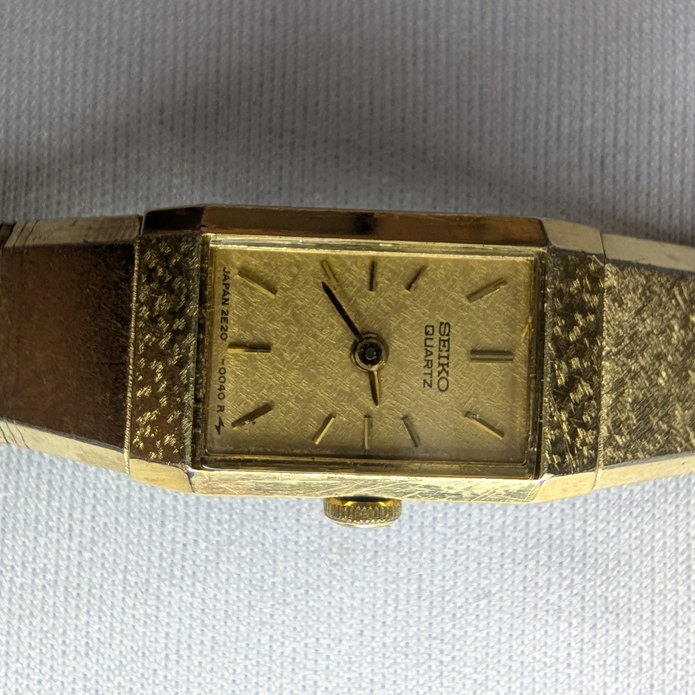 Seiko Gold Quartz Watch